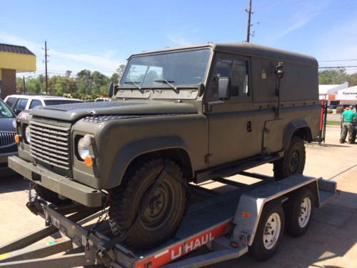 1987 land rover 110 ex mod, diesel 4x4