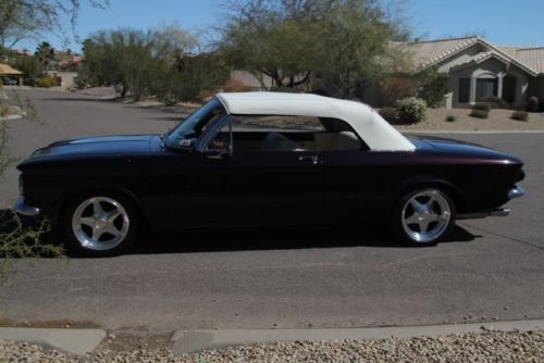 1963 chevrolet corvair monza convertible custom, 4 speed, totally restored