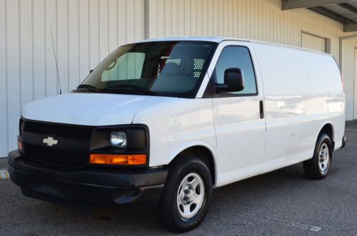 2006 chevrolet express cargo van work van box van ford commercial low reserve no