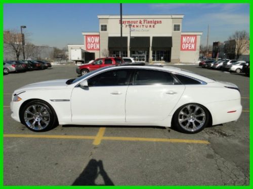 2011 jaguar xj xjl v8 rwd sedan premium repairable rebuilder easy fix