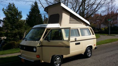 1981 volkswagen westfalia pop up camper only 132,805 !!!