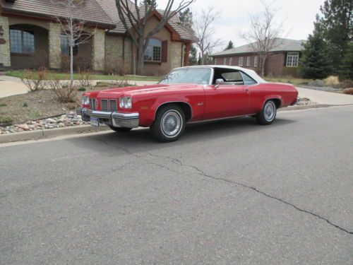 1975 oldsmobile delta 88 royale convertible 2-door 7.5l