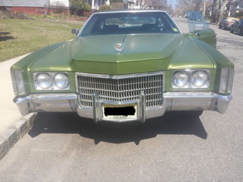 1971 cadillac eldorado base hardtop 2-door 8.2l