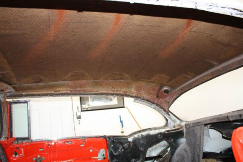 RESTORED 1955 CHEVY HARDTOP RED/WHITE, US $25,000.00, image 10