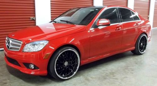 2008 mercedes-benz c300~sport~3.0l~p1~roof~premium~69k miles~no reserve