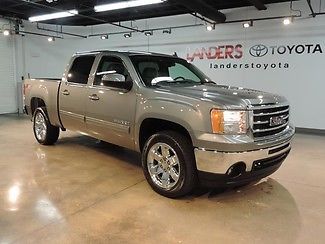 2012 gmc sierra 1500 slt truck crew cab 6-speed automatic leather seats