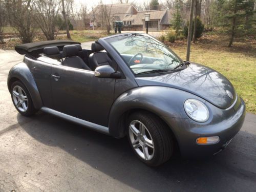 Vw new beetle convertible 2005 low mileage