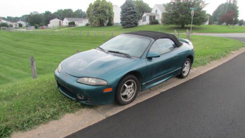 1999 mitsubishi eclipse spyder gs convertible 2-door 2.4l