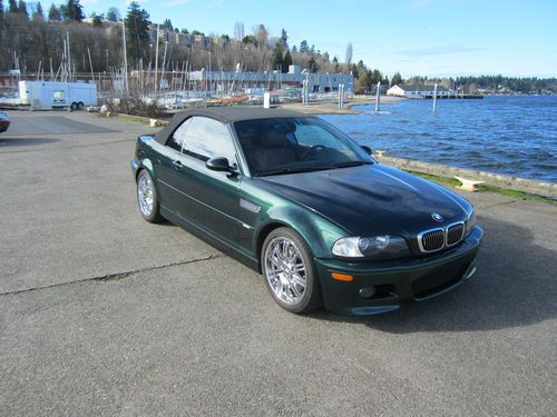2002 bmw m3 convertible individual oxford/cinnamon *1 owner *