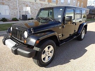 2008 wrangler unlimited sahara 3.8l v6 auto hard top navigation infinity 1 owner
