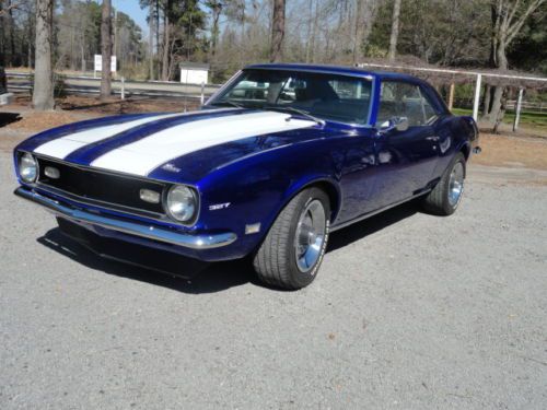 Beautiful car, bluish purple, 327 with 3000 miles, hurst 4-speed, fast