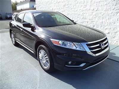 Honda crosstour ex 2wd new 4 dr suv gasoline 2.4l l4 mpi dohc 16v crystal black