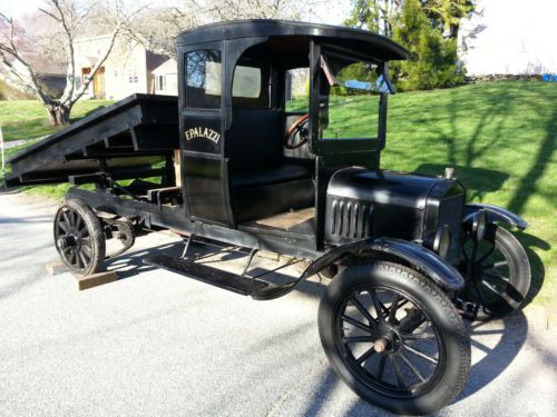 1917 model t dump truck, chain drive