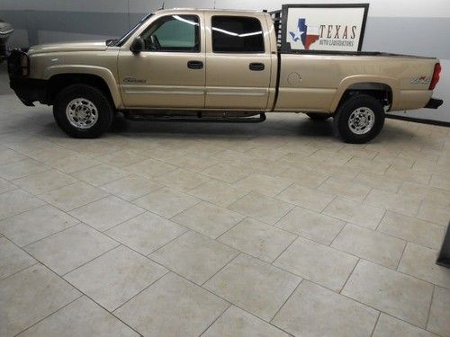 05 silverado 2500 4wd lt3 leather crewcab duramax/allison diesel we finance!!