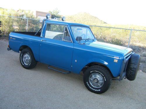 Az rust free 4x4 scout ii 4-speed rare truck p/b runs great all original 258ci