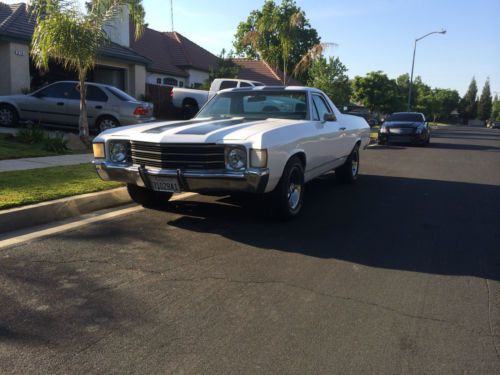 1972 chevrolet el camino base standard cab pickup 2-door 5.7l