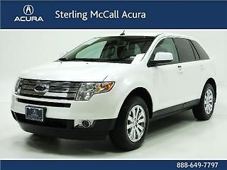 2010 ford edge sel 2wd suv all pwr 6cd usb/aux chrome wheels 12k miles warranty