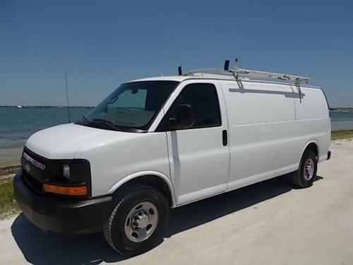 07 chev 2500 extended cargo - one owner florida van - adrian steel package