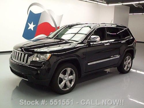 2011 jeep grand cherokee overland hemi 4x4 sunroof nav texas direct auto