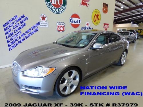 09 xf,supercharged,sunroof,nav,back-up,htd/cool lth,b&amp;w sys,20&#039;s,39k,we finance!