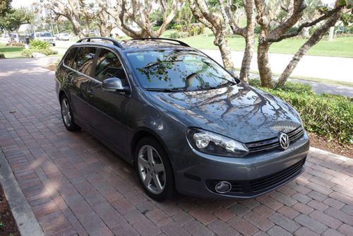 2012 jetta sportwagen tdi w/sunroof and nav 125k warranty $5k in extras!