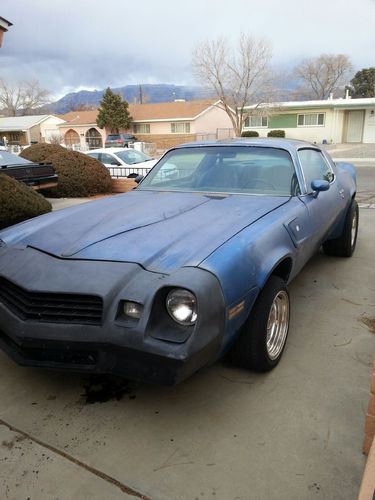 1979 chevrolet camaro z28 (race car!!!)  no reserve!!!