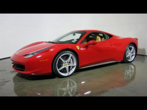 2011 Ferrari 458 Italia 20" Rims One Owner Electrical Seats, US $230,000.00, image 11