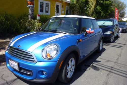 2011 mini cooper, hard top w/ panoramic sunroof, 6 speed manual, 19200 miles.