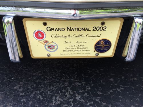 All original 29k mile 1975 Cadillac fleetwood brougham perfect condition!!, image 8