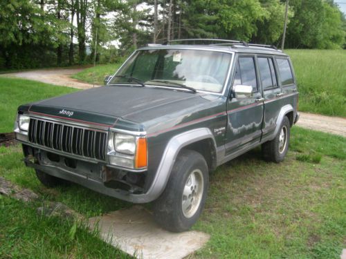 1991 jeep cherokee laredo runs but needs work