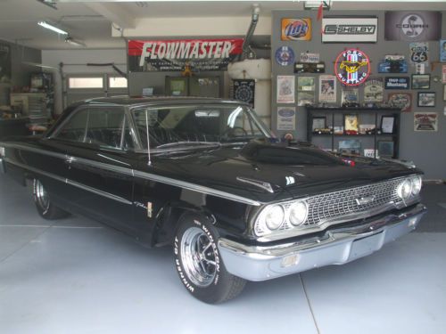 63 1/2 galaxie 500 xl trim== buckets ==console==4 speed car =triple black