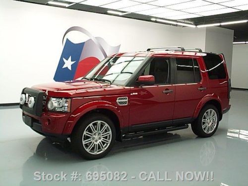 2013 land rover lr4 hse 4x4 dual sunroof nav 20&#039;s 6k mi texas direct auto