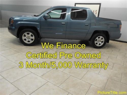 08 ridgeline rtl 4wd gps navi sunroof heated seats warranty we finance texas