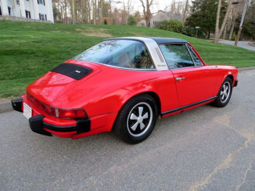 Beautiful, rust free, guards red, non coupe, carrera, 911s, 930, 912, 356, turbo