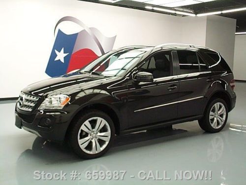 2011 mercedes-benz ml350 4matic awd sunroof nav 38k mi texas direct auto