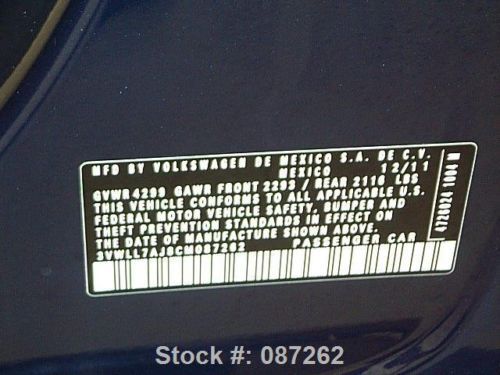 2012 VOLKSWAGEN JETTA TDI DIESEL SUNROOF HTD SEATS 40K TEXAS DIRECT AUTO, US $19,980.00, image 12