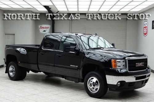 2011 sierra 3500hd diesel 4x4 dually slt sunroof heated leather 1 texas owner