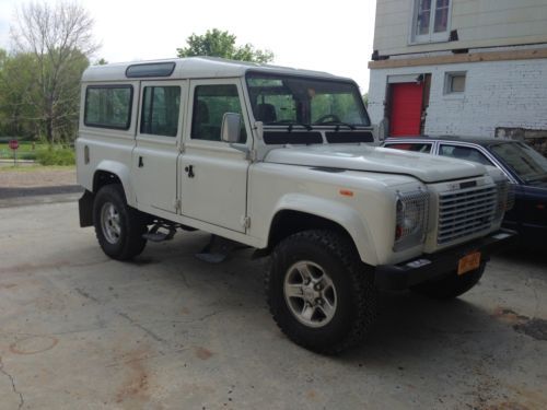 Fully refurbished low mileage lhd 1985 land rover defender 110 4x4 -&#034;kimba&#034;