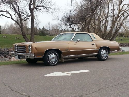 1979 chevrolet monte carlo - 10,000 original miles, garaged entire life