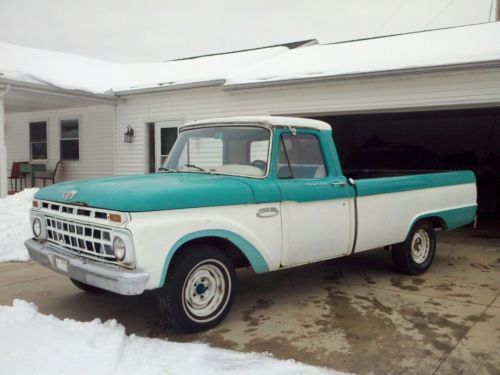 1966 ford f100 , shop truck, rat, patina