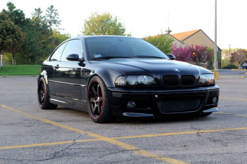 2006 bmw m3 maximum psi stage 1 turbo - jet black - 64000 miles - m-alcantara