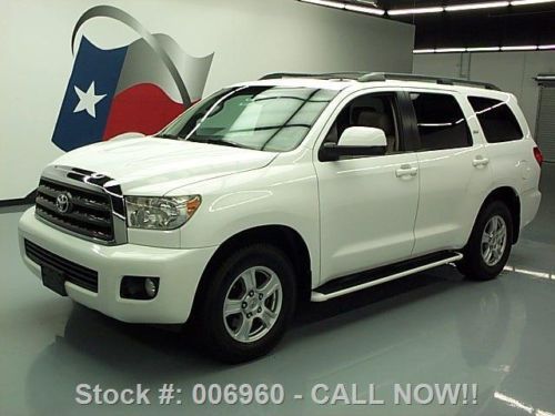 2008 toyota sequoia sr5 8passenger sunroof leather dvd  texas direct auto