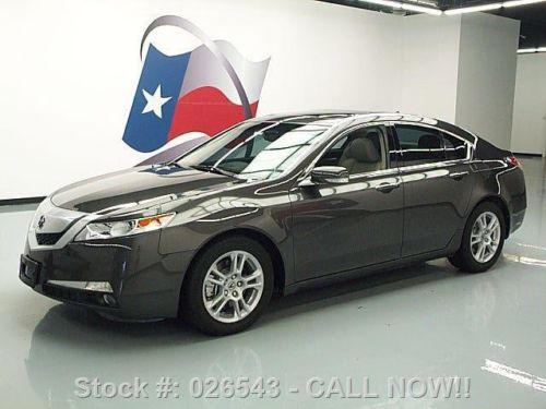 2009 acura tltech htd leather sunroof nav rear cam 51k texas direct auto