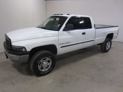 01 dodge ram 2500 5.9l i6  cummins diesel ext cab long bed 4x4 co owned 80+ pics