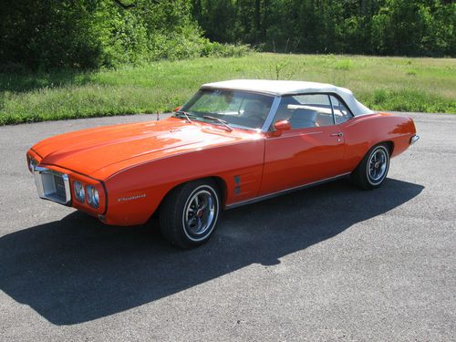 1969 pontaic firebird convertible