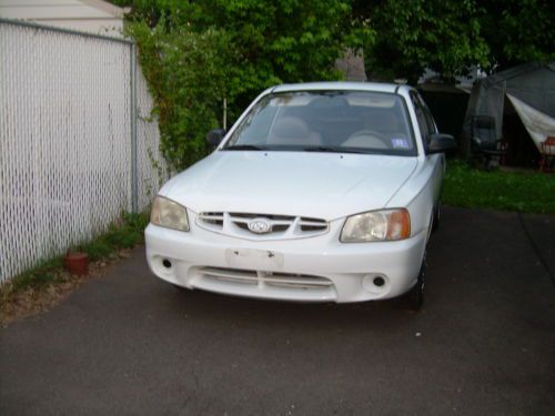 2001 hyundai accent l hatchback 3-door 1.5l