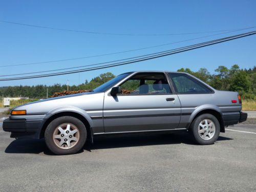 73,119 miles 1987 toyota corolla sport sr5 coupe 2-door ae86