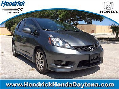 5dr hb auto sport honda fit sport low miles 4 dr hatchback automatic gasoline 1.