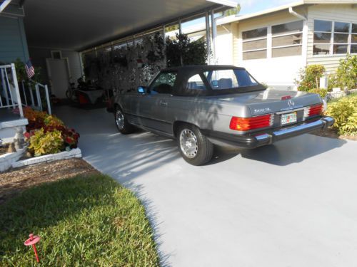 Last model yr. for 560sl, silver metallic grey