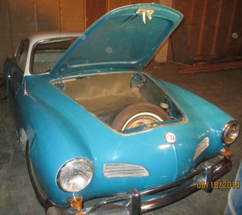 1966 Volkswagen Karmann Ghia Base 1.3L, image 2